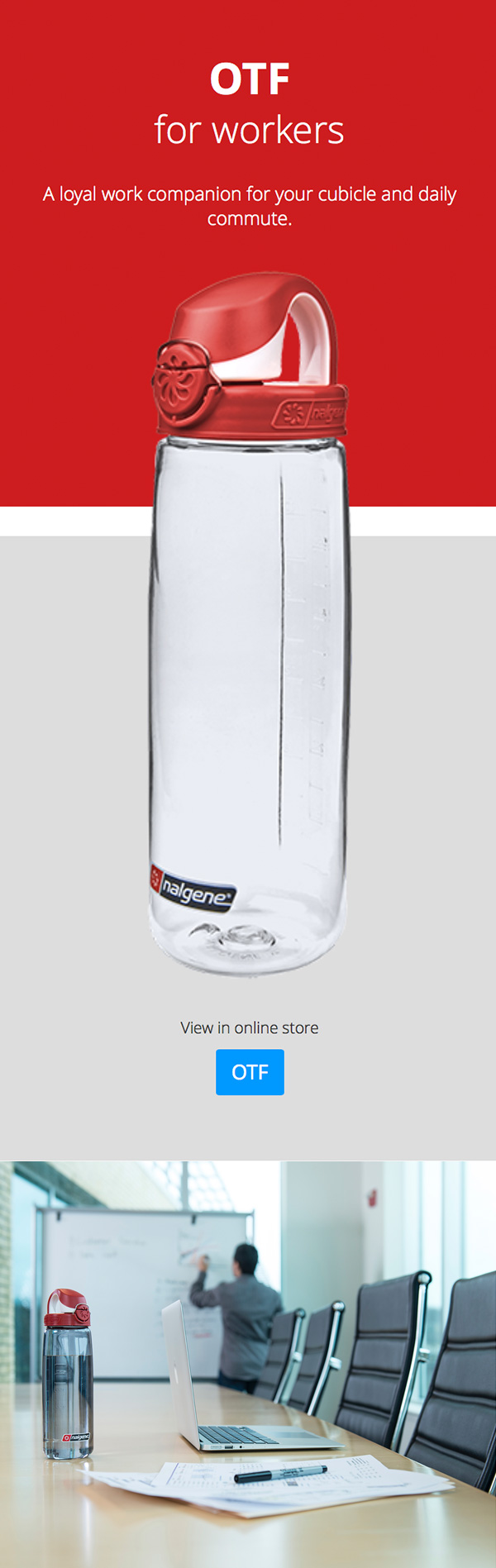 OTF bottles for workers