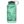 A 32oz Wide Mouth Surrealist Bottle in teal, featuring black and white mushroom illustrations on its surface.