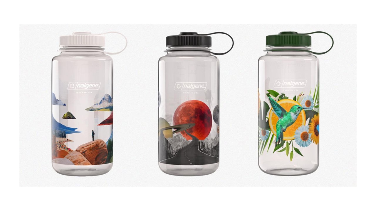 three Surrealist Bottles
