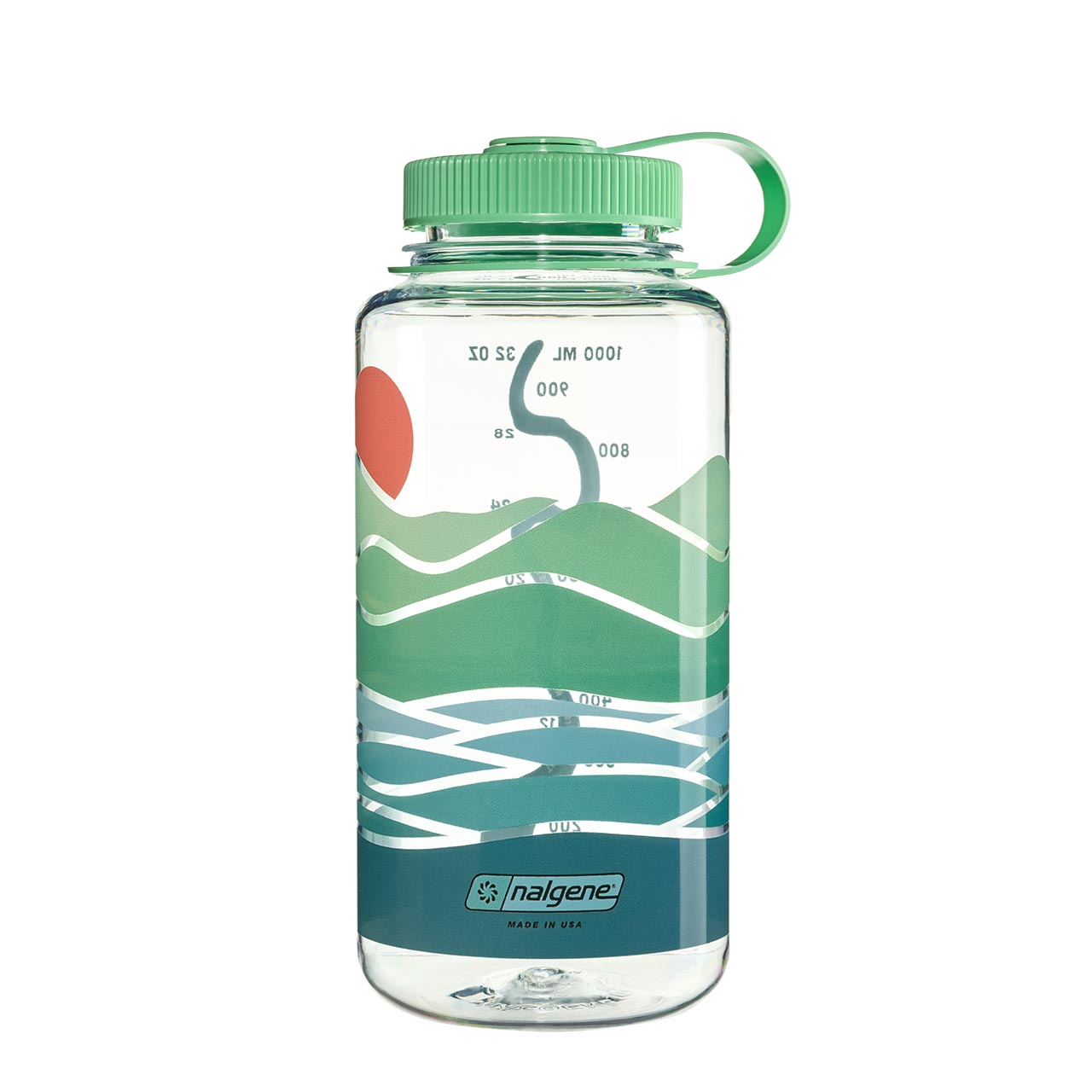 Nalgene® water bottle - green.