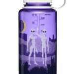 Purple with White Aliens